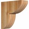 Ekena Millwork Crestline Rough Sawn Corbel, Western Red Cedar, 4"W x 12"D x 12"H COR04X12X12CRE00RWR - alternate 1